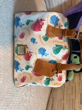 Dooney & Bourke Disney Sleeping Beauty 60th Anniversary Satchel Bag EUC